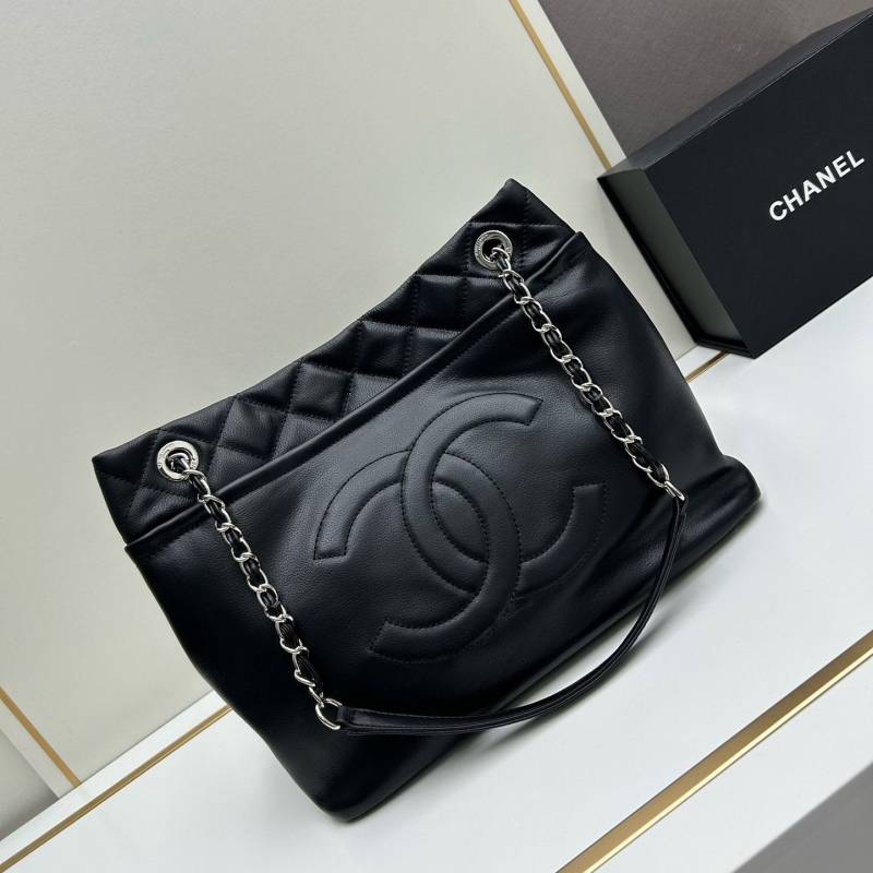 Ch*el top handle bags